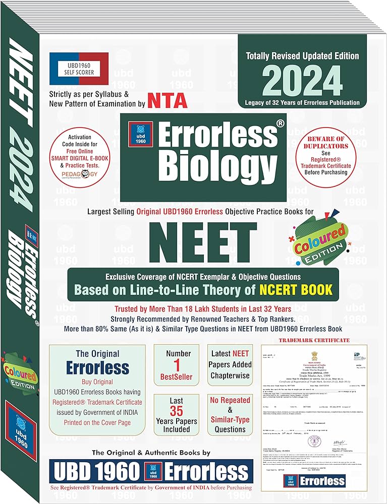 Errorless biology book